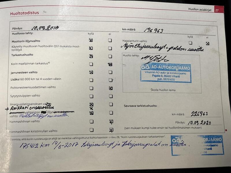 Skoda Octavia vaihtoauto