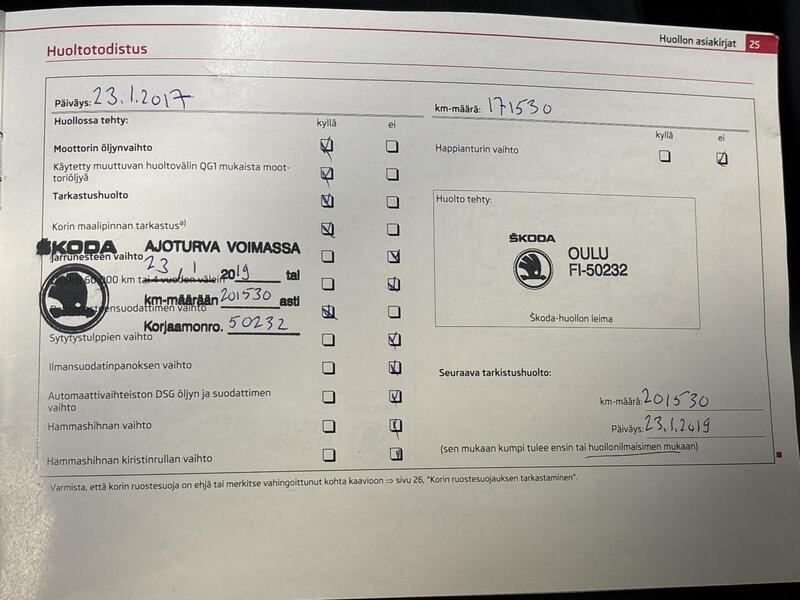 Skoda Octavia vaihtoauto