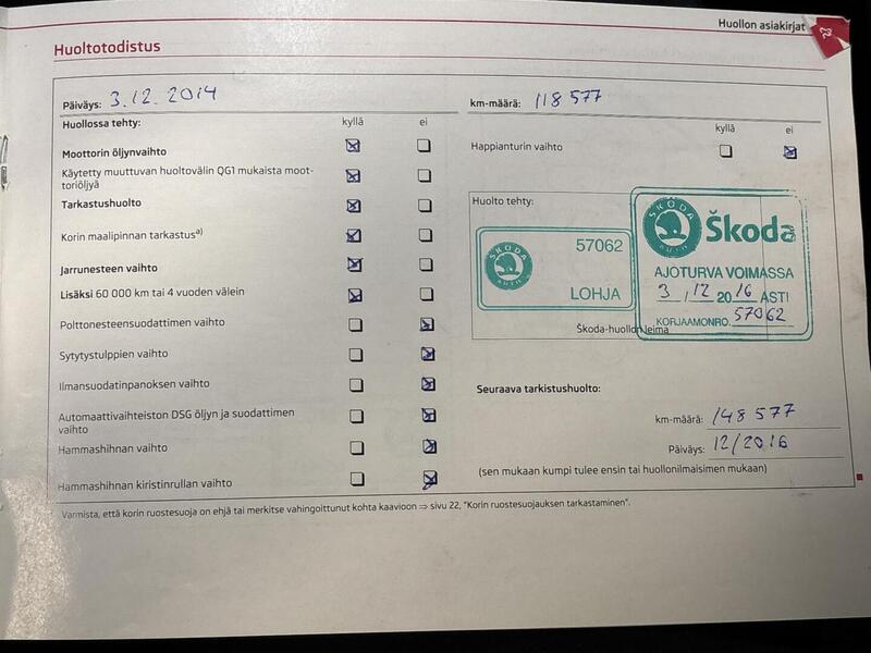 Skoda Octavia vaihtoauto