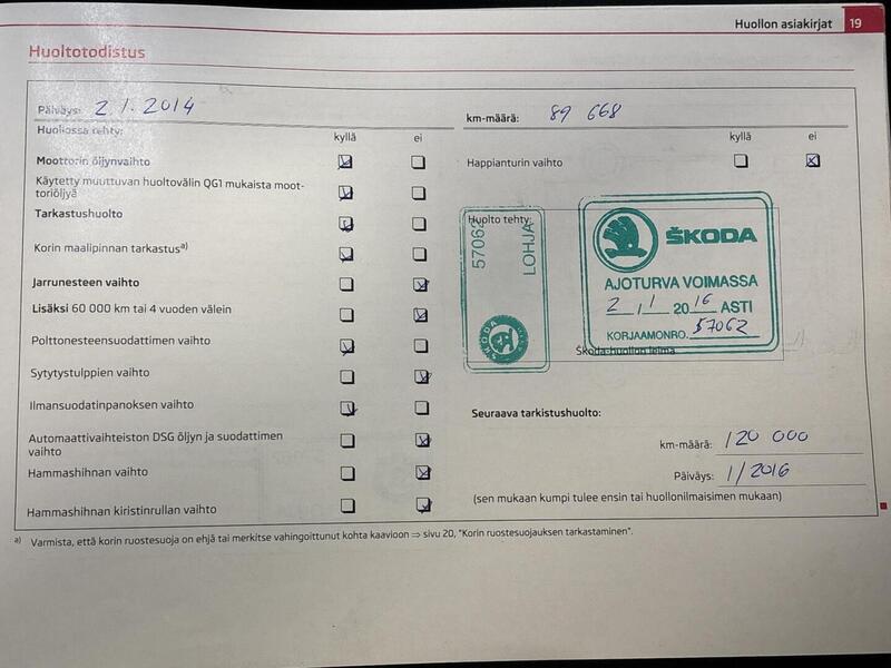 Skoda Octavia vaihtoauto