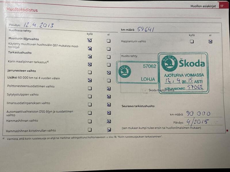 Skoda Octavia vaihtoauto