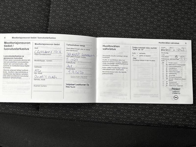 Opel Crossland X vaihtoauto