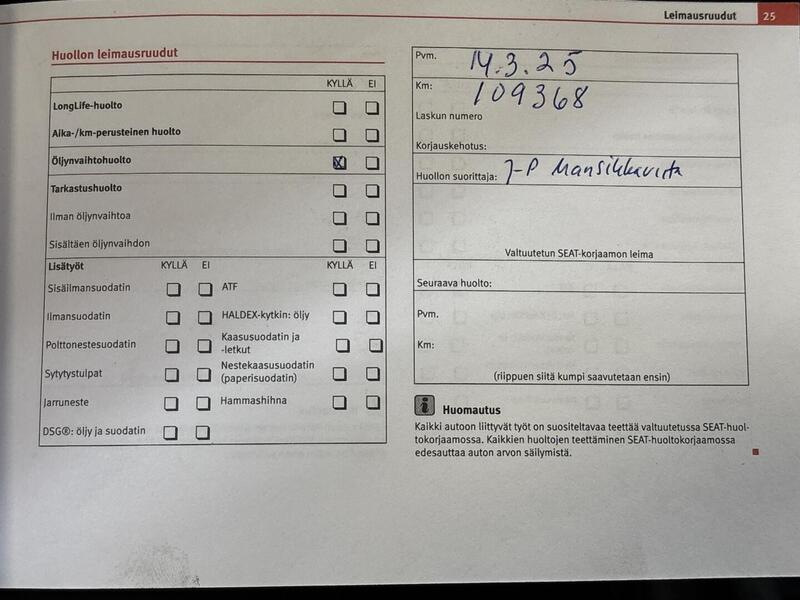 SEAT Ibiza vaihtoauto