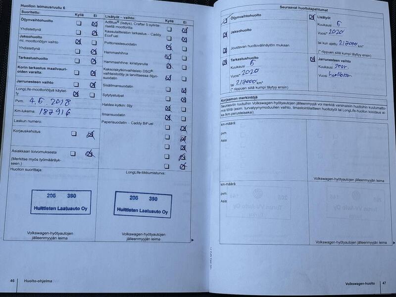 Volkswagen Caddy Maxi vaihtoauto