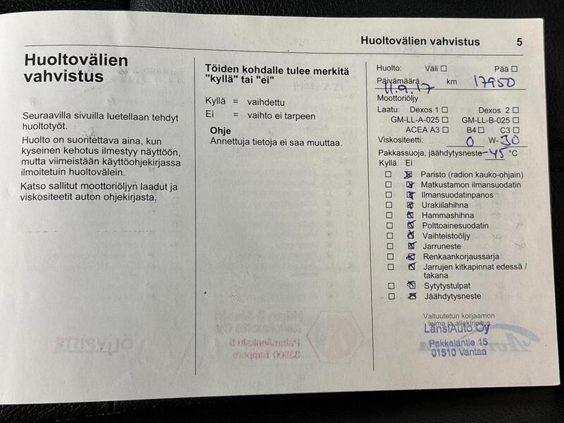 Opel Insignia vaihtoauto