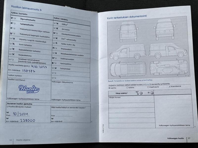 Volkswagen Transporter vaihtoauto
