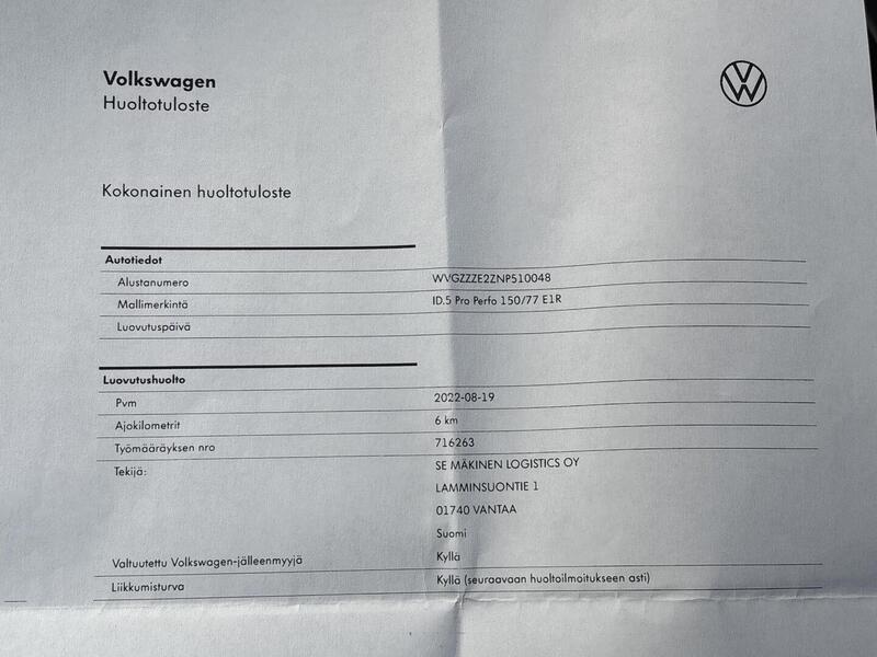 Volkswagen ID.5 vaihtoauto
