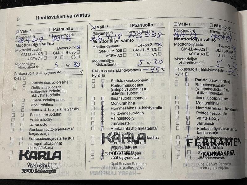 Opel Astra vaihtoauto