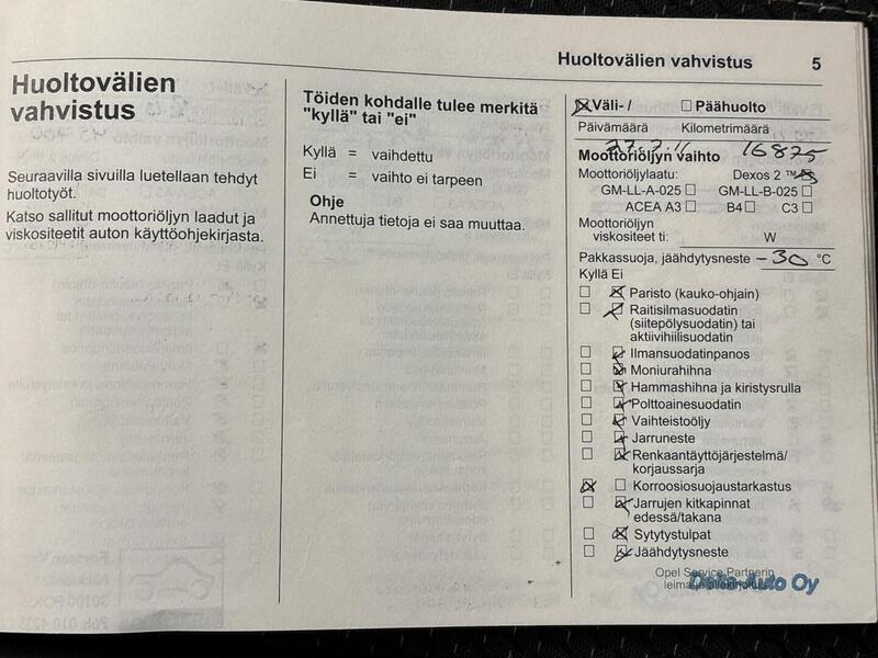 Opel Astra vaihtoauto