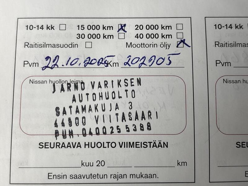 Nissan NOTE vaihtoauto