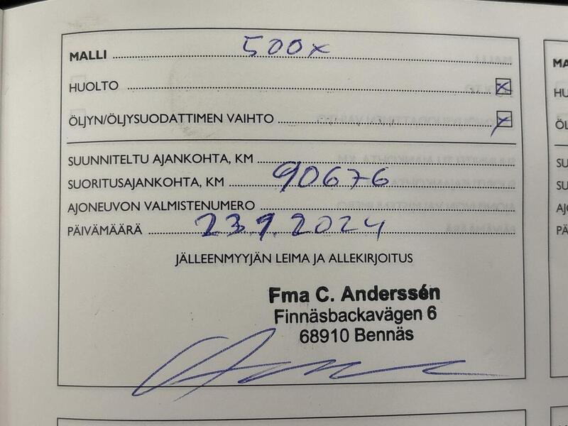 Fiat 500X vaihtoauto