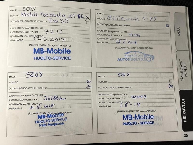 Fiat 500X vaihtoauto