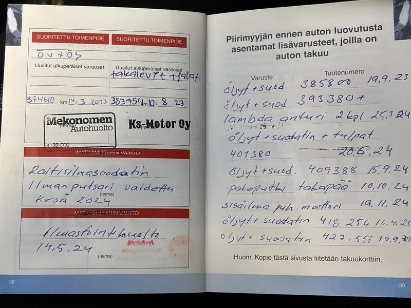 Toyota Avensis vaihtoauto