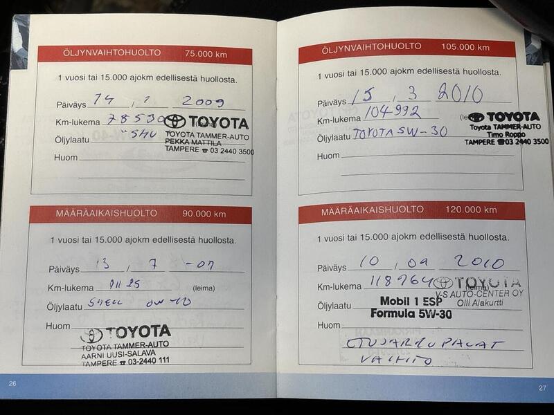 Toyota Avensis vaihtoauto