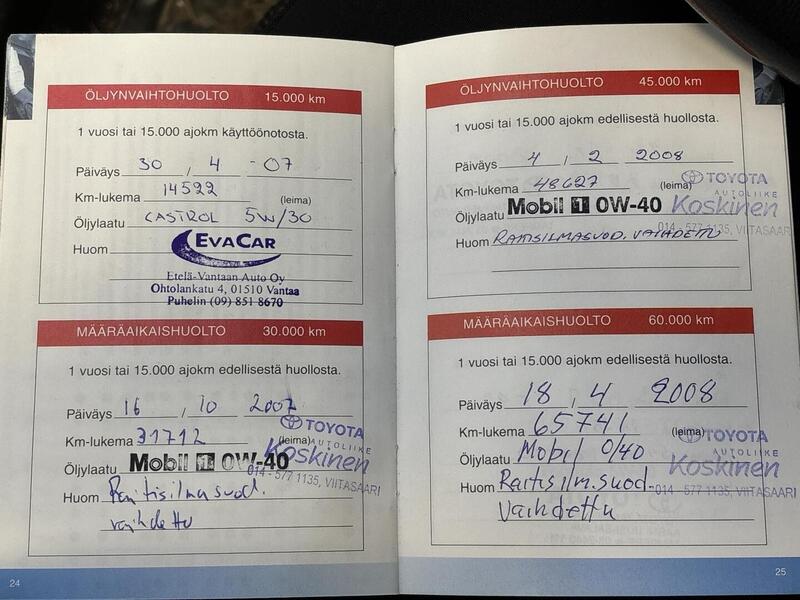 Toyota Avensis vaihtoauto