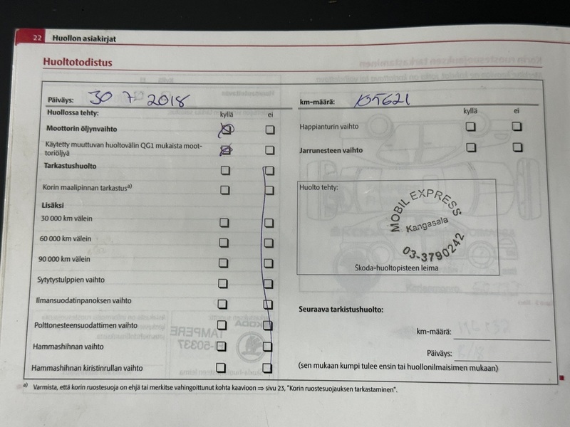 Skoda Octavia vaihtoauto