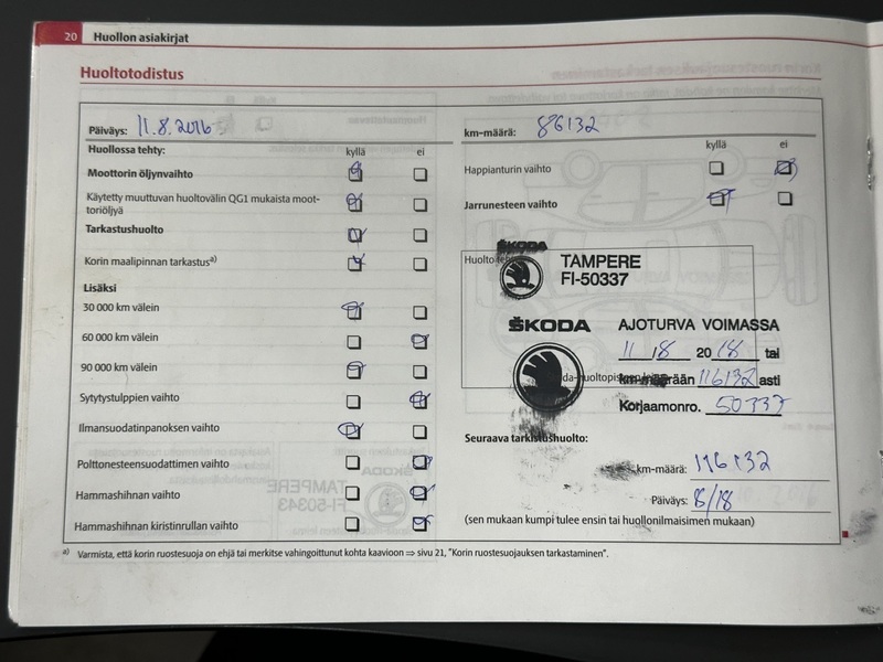 Skoda Octavia vaihtoauto