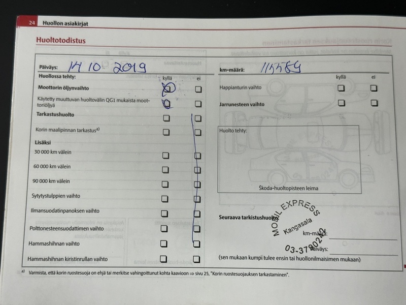 Skoda Octavia vaihtoauto