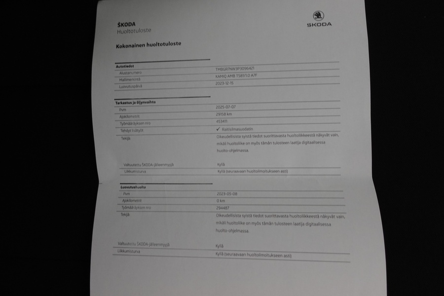 Skoda Kamiq vaihtoauto