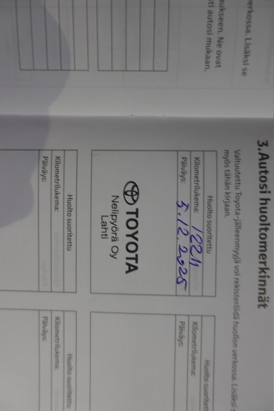 Toyota Corolla vaihtoauto