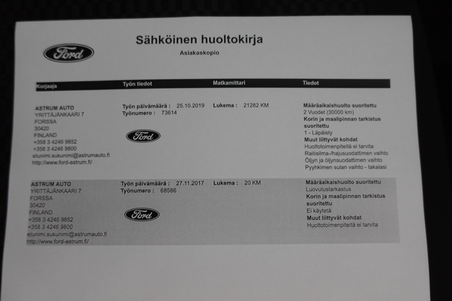 Ford Fiesta vaihtoauto