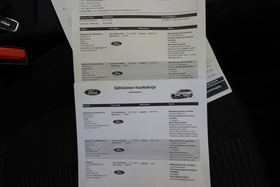 Ford Focus vaihtoauto