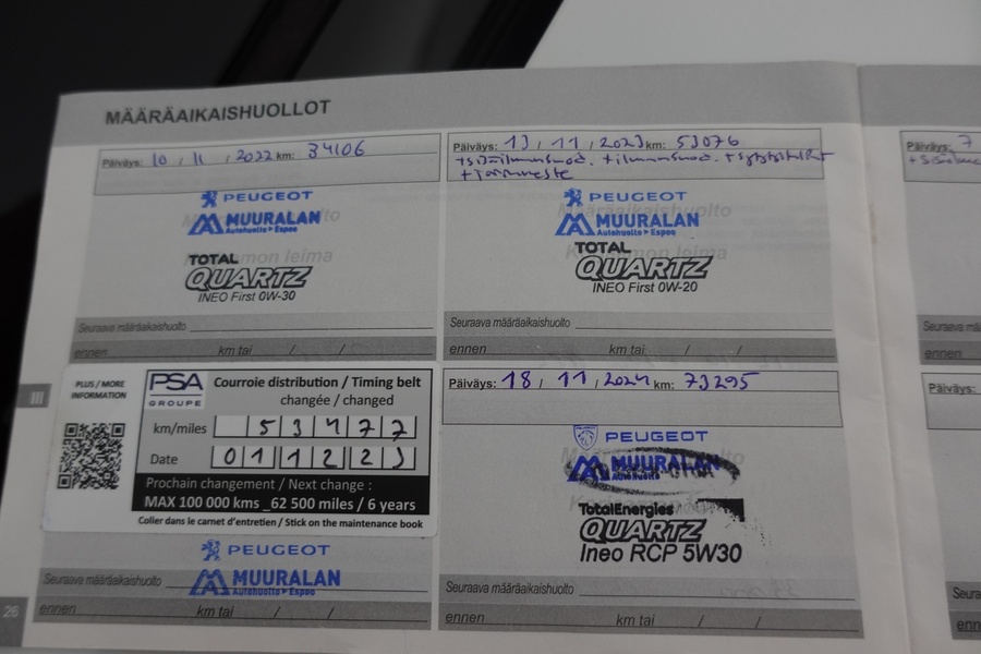 Peugeot 3008 vaihtoauto