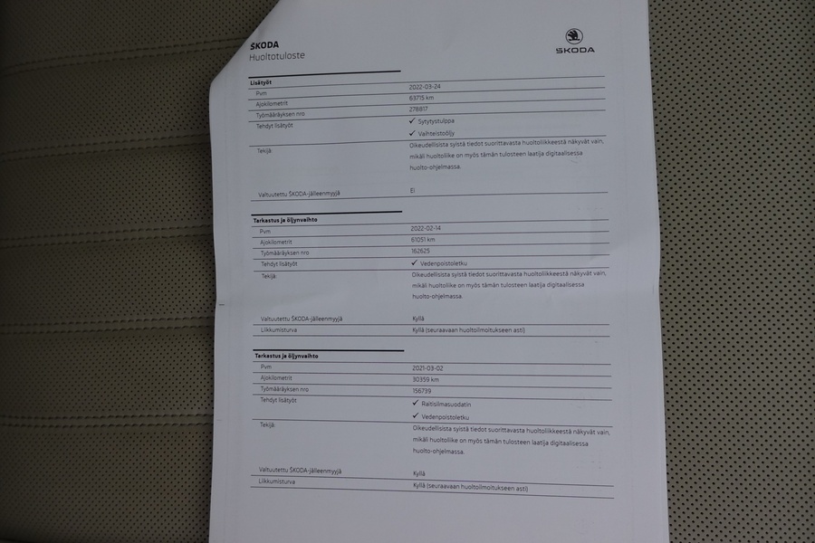 Skoda Superb vaihtoauto