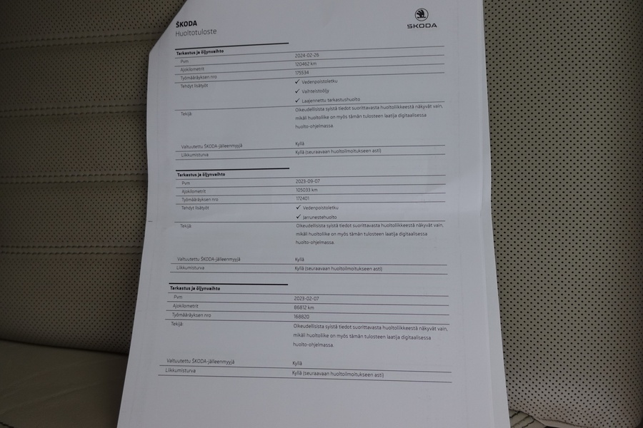 Skoda Superb vaihtoauto