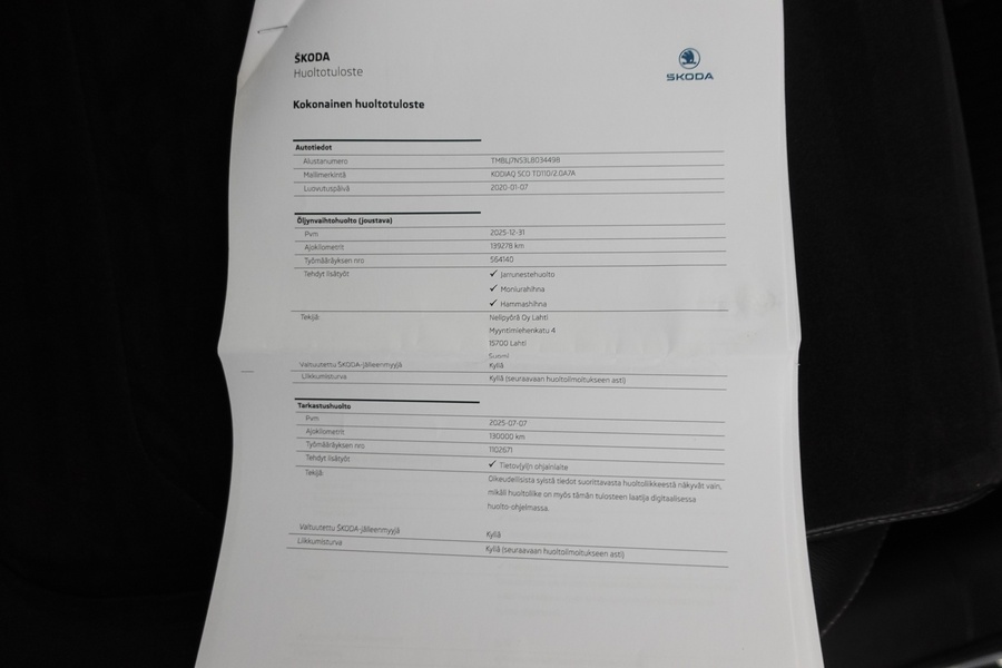 Skoda Kodiaq vaihtoauto