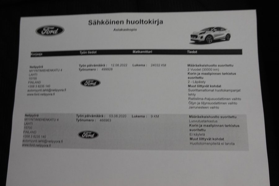 Ford Puma vaihtoauto