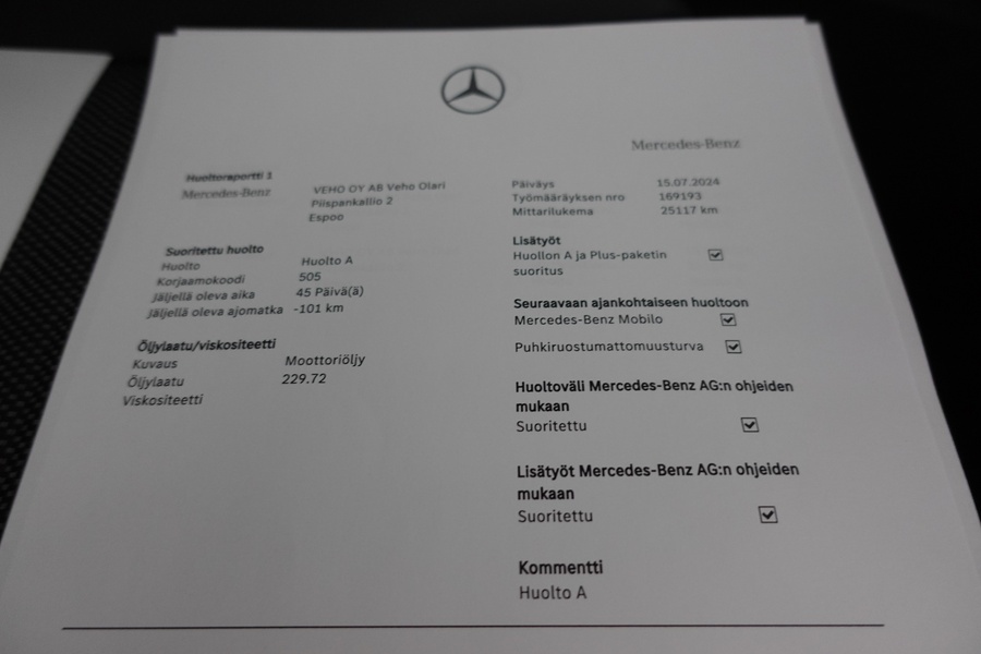 Mercedes-Benz CLA-sarja vaihtoauto