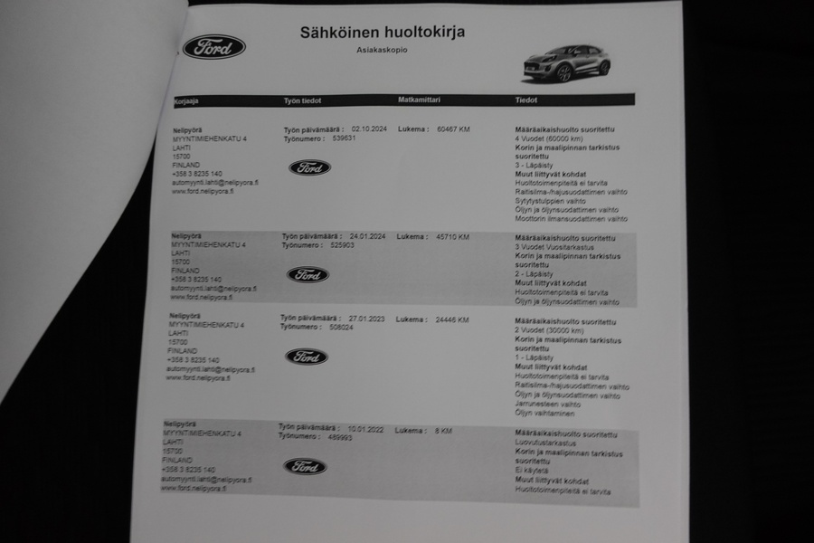 Ford Puma vaihtoauto