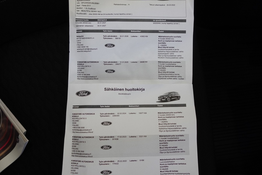 Ford Fiesta vaihtoauto