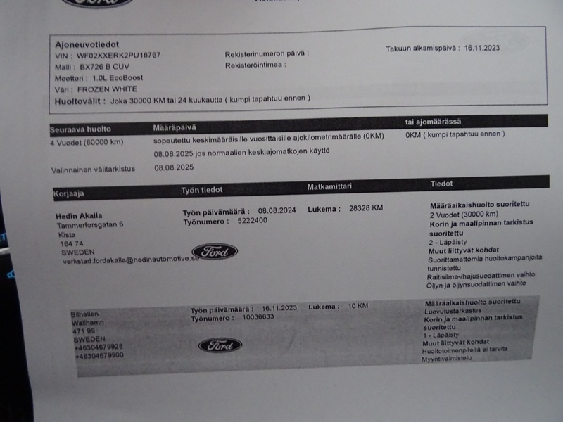 Ford Puma vaihtoauto