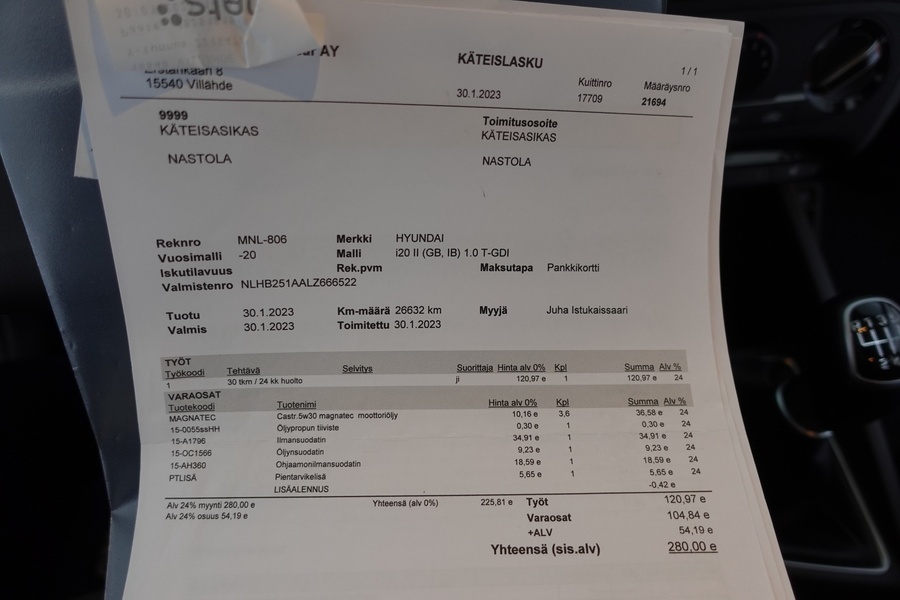 Hyundai i20 Hatchback vaihtoauto