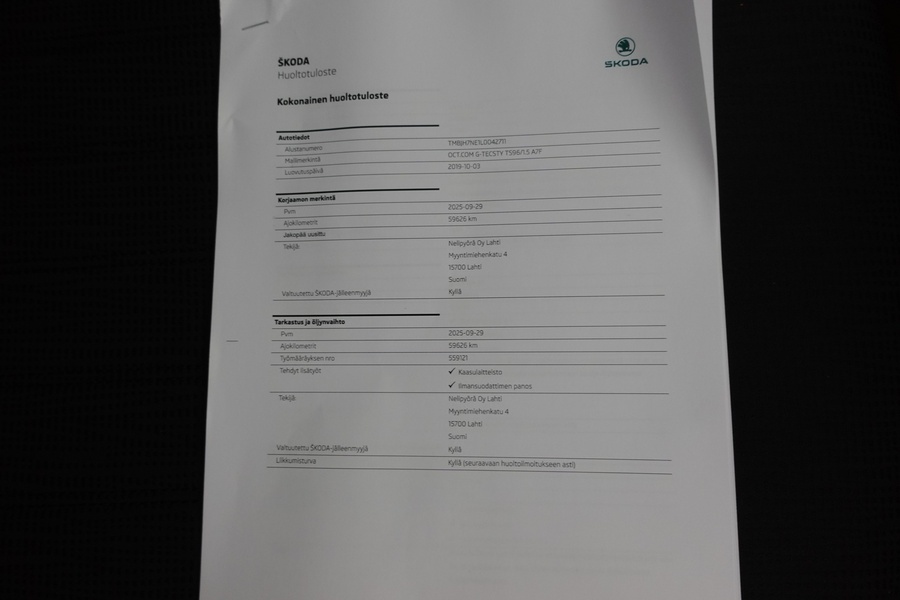 Skoda Octavia vaihtoauto