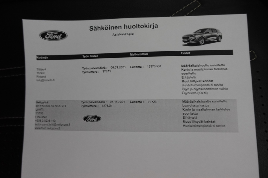 Ford Kuga vaihtoauto