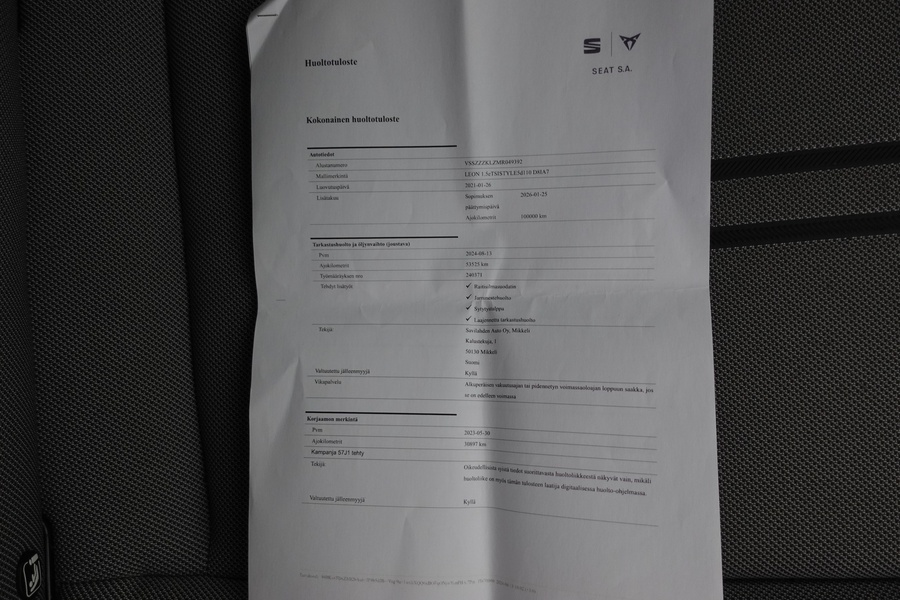 SEAT Leon vaihtoauto