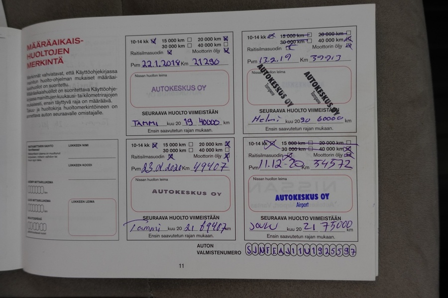 Nissan Qashqai vaihtoauto