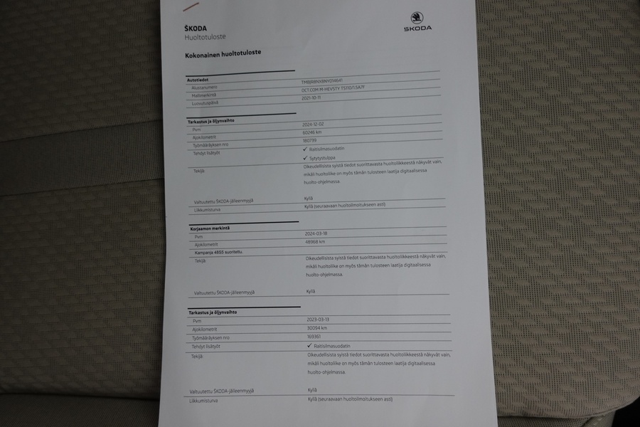 Skoda Octavia vaihtoauto