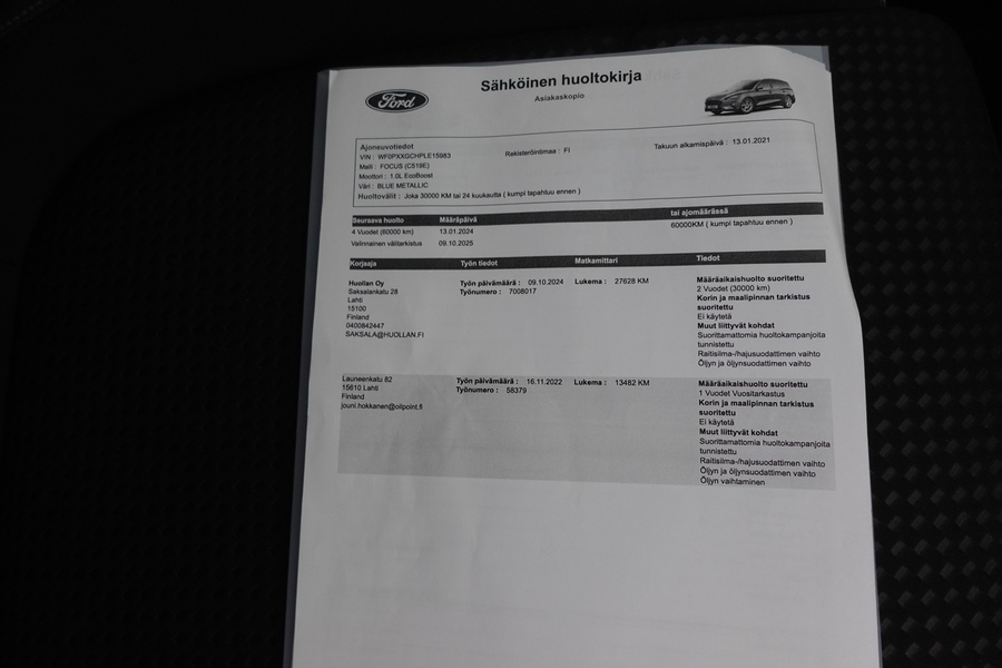 Ford Focus vaihtoauto