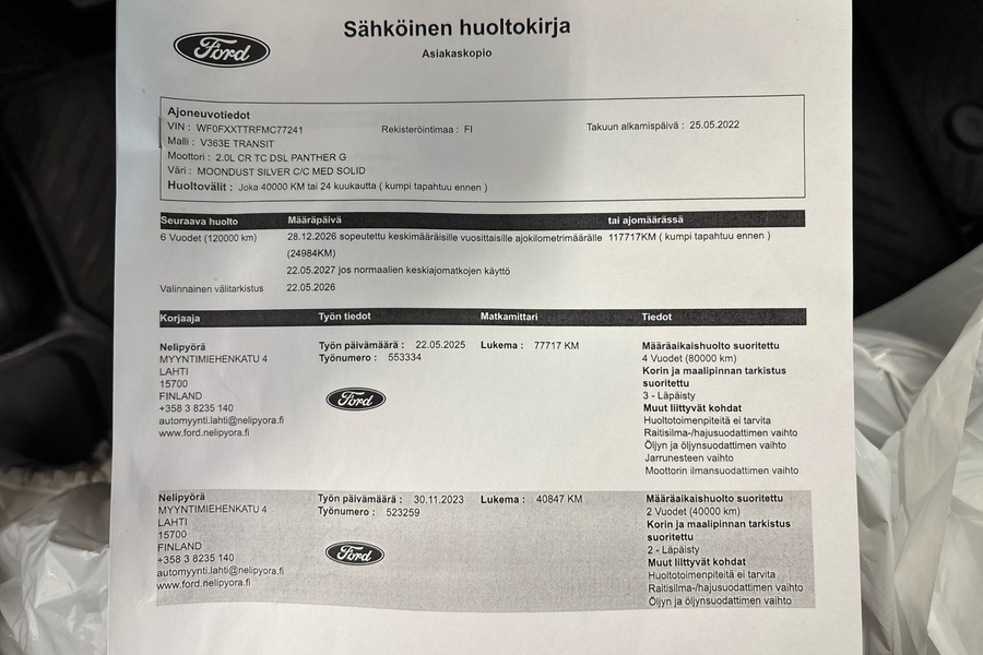 Ford Transit vaihtoauto