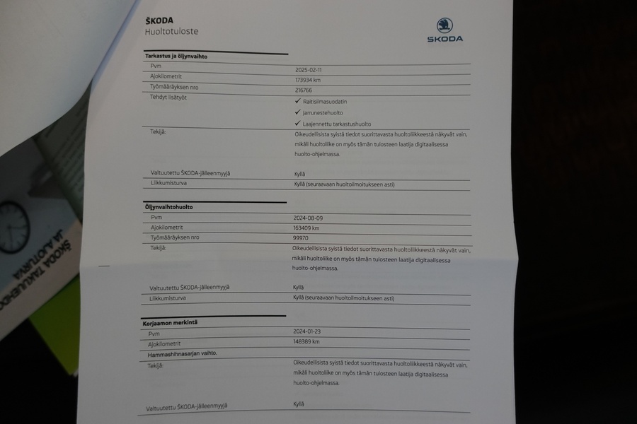 Skoda Octavia vaihtoauto