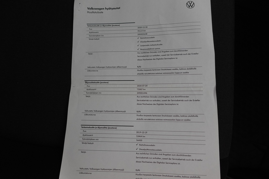 Volkswagen Transporter vaihtoauto