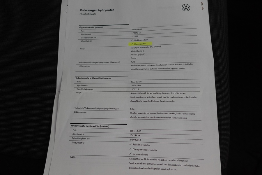 Volkswagen Transporter vaihtoauto