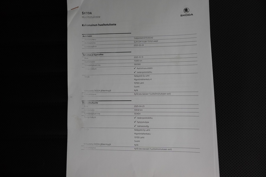 Skoda Superb vaihtoauto