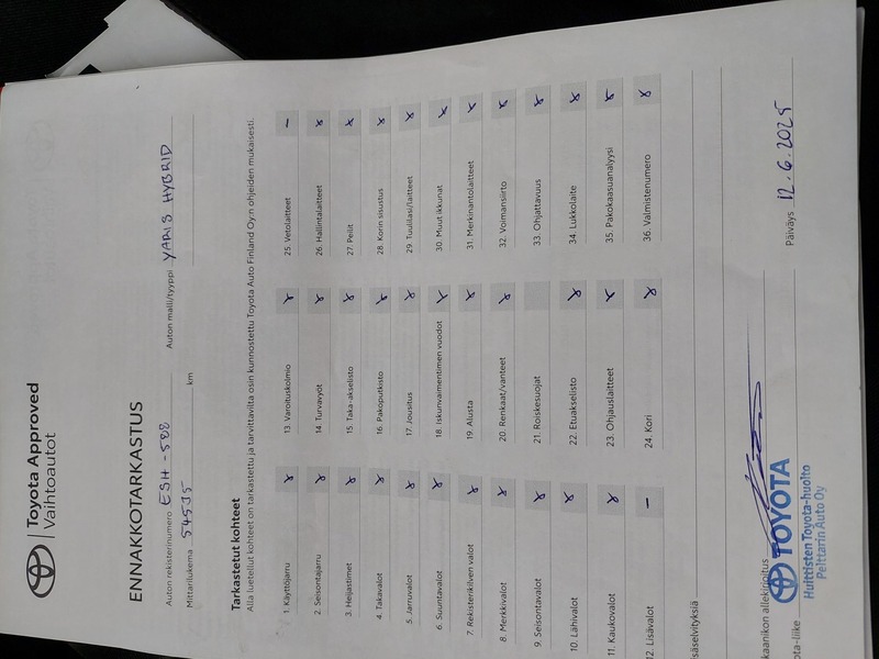 Toyota Yaris vaihtoauto