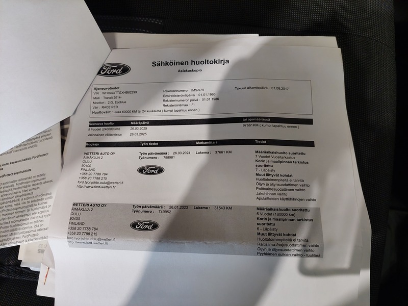 Ford Transit vaihtoauto