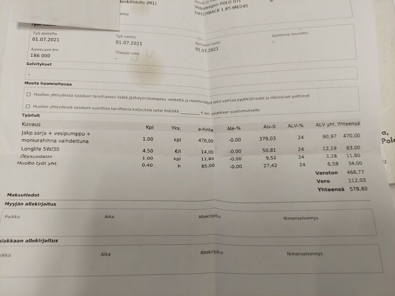 Volkswagen Polo vaihtoauto